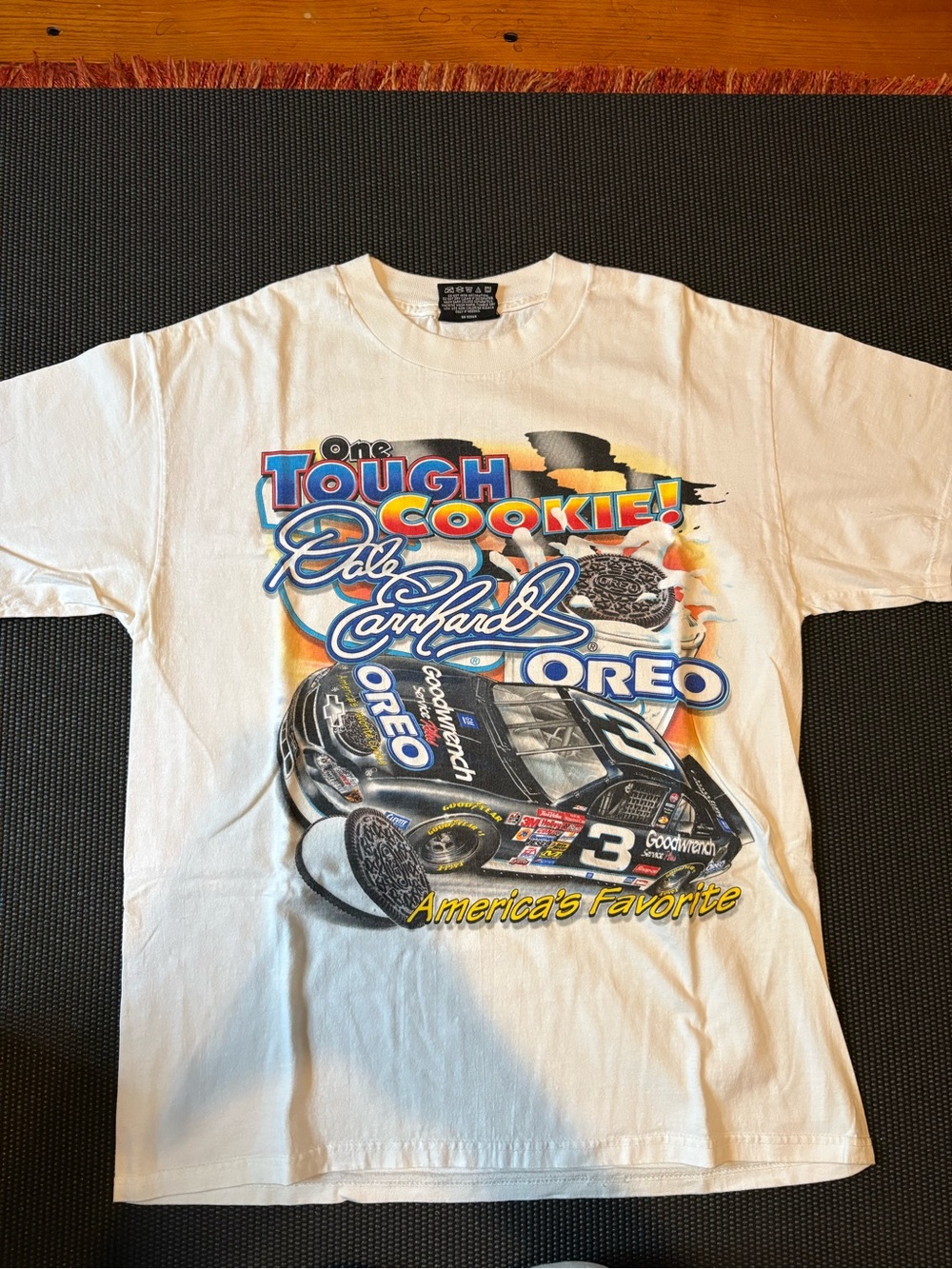 Vintage Chase Authentics NASCAR Dale Earnhardt Oreo T-Shirt